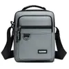 Nueva Bolsa de Hombro para Hombre Casual Moderna Versátil Multicapa Bolsa para el Trabajo Simple Moda Bolso de Mano de Viaje para Hombre Bolso Cruzado
