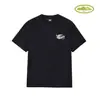 Marca de moda estadounidense Corteiz Camiseta Casual Deportiva Holgada de Manga Corta con Estampado de Barco de Crucero Alcatraz para Pareja