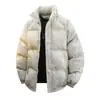 Chaqueta Acolchada para Pareja Abrigo de Algodón para Hombre Cuello Alto Engrosado Cálido Antipío Ropa de Abrigo Otoño Invierno Nuevo Estilo Chaqueta Acolchada de Invierno