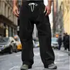 Otoño 2025 Pantalones Casuales Transfronterizos de Pana para Hombre Pantalones Casuales Transpirables de Pierna Ancha Multibolsillos Rectos