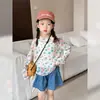 Ropa de Protección Solar Dopamina para Niñas Verano 2026 Nuevo Estilo Camisa de Protección Solar Infantil Ropa Infantil de Dibujos Animados Camiseta Padre-Hijo Ropa para Mujer