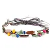 185-205-accesorios de cuerda hechos a mano DIY cuerda de cáñamo tejida decoración de cabeza de vaca para hombres y mujeres estilo étnico retro