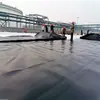 Geotêxtil de HDPE Impermeável Membrana Impermeável 0,3mm-2,0mm Todas as Especificações Espessada Anti-envelhecimento Branco Azul Opcional
