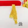 Pulsera de Oro Arena Vietnamita para Hombre, Cadena de Reloj Tallada, Pulsera de Jefe para Hombre, Joyería Chapada en Oro de Latón Venta Directa de Fábrica