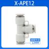 Conector Rápido de Manguera de Aire Airtac/Airtac Serie Pu Válvula de Aceleración Conector Recto de Tres Vías para Manguera de Aire