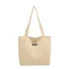 Bolso de pana nuevo 2024 transfronterizo para mujer, gran capacidad, simple, casual, de mano/hombro, bolso de trabajo