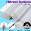Almofada de silicone folha de silicone grande é adequada para artesanato, líquido, base para molde de joias de resina, jogo americano de silicone