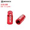 MEROCA bicicleta boca francesa boca bonita tapa de boca de gas bicicleta de montaña carretera aleación de aluminio núcleo de válvula cubierta tapa antipolvo