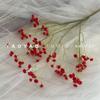 Simulação Gypsophila colorido pequeno buquê fresco de flores com decoração de casamento noiva segurando flores simulação sentir Gypsophila