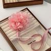 Colar Advanced Sense Rose Colar de flor de camélia Clavícula Gargantilha Pescoço Jóias Novo Estilo Internet Celebrant Collar para Mulheres
