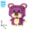 Figuras de Dibujos Animados Sanrio de Marvel Animation Transfronterizas, Bloques de Construcción Pequeños de Micropartículas Lego, Juguetes Educativos, Venta al por Mayor de Fabricantes