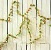 Folhas de Rosa, Trepadeiras, Flores Artificiais, Plantas Verdes, Jardinagem, Pendentes de Parede de Rosa, Arranjos Florais de Teto, Plantas Artificiais de Alta Qualidade para Decoração de Casa