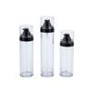 Botella de plástico PET de emulsión de pared gruesa y fondo grueso, material de embalaje cosmético, botella de emulsión transparente de 100 ml, 120 ml y 150 ml
