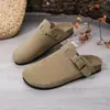 Zapatos Birkenstock para Mujer de Talla Grande, Nuevos para la Primavera de 2026, Ligeros y Cómodos, Estilo Europeo y Americano, Redondos, sin Cordones
