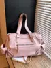 Bolsa Tote Grande Capacidade para Mulheres, Nova Coleção Outono/Inverno 2025, Casual Versátil, Bolsa de Ombro para o Dia a Dia, Bolsa Vintage de Motocicleta