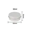 Cajas de Aluminio Roscadas de Múltiples Especificaciones y Colores 5G-250G para Empaque de Té, Latas de Aluminio, Cajas de Empaque Metálicas