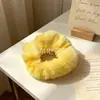 Gomas para el Cabello Esponjosas de Colores Dulces para Mujer, Gomas de Pelo Peludas de Colores Otoño e Invierno para Cabello Largo Estilo Coreano, Suministro de Tienda de Accesorios, Directo de Fábrica
