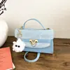 2025 Nuevo Bolso de Hombro Versátil Simple de Moda para Mujer Bolso Cruzado Transfronterizo Bolso de Mano Estilo Coreano Bolso Cuadrado Pequeño para Mujer