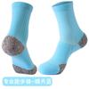 Meias Esportivas Antipelúcia Secagem Rápida Base de Toalha Absorventes de Suor Antiderrapantes Meia Cano Médio Meias para Badminton Respiráveis Desodorantes Meias para Corrida Personalizadas