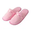 Pantuflas Desechables Gruesas de Hotel, Pantuflas de Algodón de Terciopelo Coral Antideslizantes para Uso en Casa, Casas de Huéspedes y Uso en Interiores, Venta al por Mayor