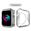 Para Apple Watch Silicona Transparente Bolsa Completa Media Bolsa iwatch8 Generación Carcasa Protectora Apple Silicona 10 Carcasa Representativa