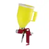 Zheyu 3L Textura Elástica Rey Pintura Piedra Real Recubrimiento para Construcción Pistola de Pulverización en Relieve Pulverizador de Gran Capacidad 5L Pistola para Pintura Látex