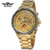 Reloj T-WINNER Winner Hueco Mecánico Automático para Hombre Reloj de Pulsera Banda de Acero Reloj para Hombre