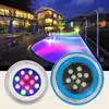 Suministrado directamente por el fabricante, luz de pared LED para piscina subacuática, luz de pared impermeable para piscina montada en la pared, luz de pared para piscina IP68 impermeable controlada por control remoto