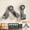 Soporte para Tapa de Olla con Ventosa en Forma de Rueda, Tapa de Olla de Tamaño Ajustable, Universal Antivuelco, Estante de Almacenamiento de Cocina sin Perforaciones