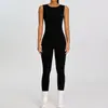 Macacão Esportivo Yoga Pilates Europeu e Americano Levanta Bumbum Pêssego para Mulheres, Costas Nuas Sexy Casual Justo Costas Bonitas Roupa Fitness