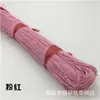 Cuerda de Algodón Encirada Redonda de Colorido Núcleo de 1 mm Hilo de Cera Hilo de Cera Hecho a Mano DIY Pulsera Pulsera Collar Hilo de Cera Trenzado Cuerda para Etiqueta de Ropa
