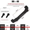VXM mountain bike adaptador de freio a disco 160mm bicicleta 180/203mm disco garfo dianteiro adaptador de freio traseiro