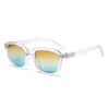 Gafas Cuadradas para Hombre Europeas y Americanas 2025 Gafas de Sol Simples y Cómodas Populares en Ins para Viajes Conducción Gafas de Sol Geniales