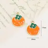 Aleación Mixta Colgante de Fruta Sandía Pera con Goteo de Aceite Accesorios para Joyería DIY Colgante para Bolso Llavero Materiales