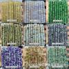 Cuentas de ábaco de 5x8 mm, cuentas sueltas de jade, cristal, cuentas de ojo de tigre Dongling, accesorios de joyería semiacabados para bricolaje, cuentas de posicionamiento