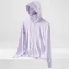 Ropa de verano ligera, transpirable, de seda de hielo, protección solar, protección UV, talla grande, venta al por mayor transfronteriza, personalizable