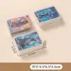 Caixa de Armazenamento para Jogos de Tabuleiro e Cartas Caixa Plástica Transparente Cartas de Jogo Ultraman Organizador de Nomes de Cartas Armazenamento