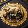 Transfronteiriço Novo Acrílico Plano 2D Impressão UV Moedas Comemorativas de Veteranos Exportação Medalha Comemorativa do Exército Personagens