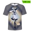 Estampa de Anime Dawn of the Witch 2022 Nova Camiseta Casual de Manga Curta com Gola Redonda Estampa de Anime Esportivo