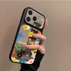 Funda para Teléfono Flor Gatito Adecuada para iPhone 17 16/14Pro Apple 13Pro Superficie de Espejo 15Promax17A