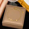 Pulseras Ol de Lujo Ligero, Gama Alta, Versátiles y de Moda, para Damas de Nicho, Diversas Pulseras Exquisitas, Juegos de Joyería, Joyería para Manos al por Mayor