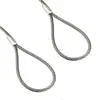 Cuerda de acero 304 tendedero fino para ropa cuerda de alambre de acero inoxidable recubierta de plástico M1.5 2 3 4 5 6 8 10 12mm