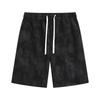 Shorts esportivos casuais tie-dye verão soltos versão coreana de cintura alta emagrecedores calças pantalona perna larga atacado de comércio exterior