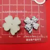 Oro y Plata Electroplateados Flor Estrella Estilo Pequeño Fragante Corazón Lazo Corbata DIY Plástico Accesorios Pasador Funda de Teléfono Materiales