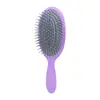 Pente com Almofada de Ar Oval Multicor, Pente de Massagem de Nylon Anti-Nós, Pente Grande tipo Pá para Alisar Cabelos, Dar Volume aos Cabelos, Pente com Airbag para Mulheres