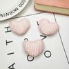 Dulces Accesorios de Tela con Forma de Corazón y Luna, Accesorios para el Cabello Hechos a Mano para DIY, Zapatos para Niños, Calcetines, Sombreros, Bolsos y Accesorios