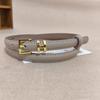 Cinto de moda feminino estilo coreano para jeans de estudante, cinto fino decorativo, cinto para combinar com roupas Feminino