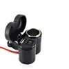 Cargador de teléfono móvil motocicleta coche eléctrico USB carga de coche accesorios para motocicleta encendedor multifunción carga rápida 12V