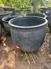 Tanque de Água Cerâmico, Jarro de Água Grande, Vaso de Lírio d'Água, Pote Cerâmico para Vegetais em Conserva, Recipiente Cerâmico de Barro para Armazenamento de Água, Cerâmica Grossa Cerâmica Pequena, Aquário Doméstico Tradicional, Recipiente para Plantas
