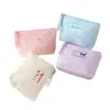Bolsa de cosméticos Sanrio Original Autorizada Gran Capacidad Kt Portátil Simple para Salir